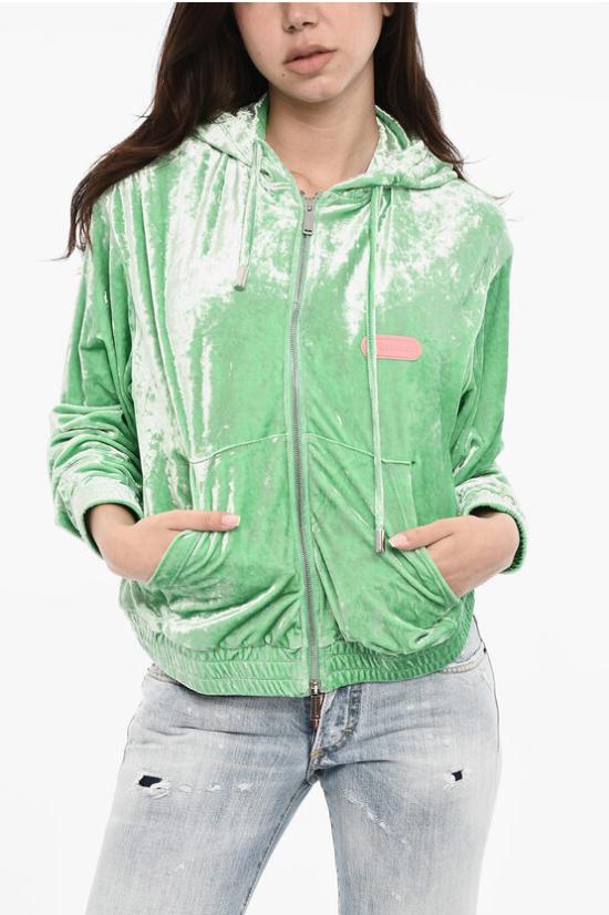  디스퀘어드2 후드 티셔츠 S75HG0091 S24587 665 Green