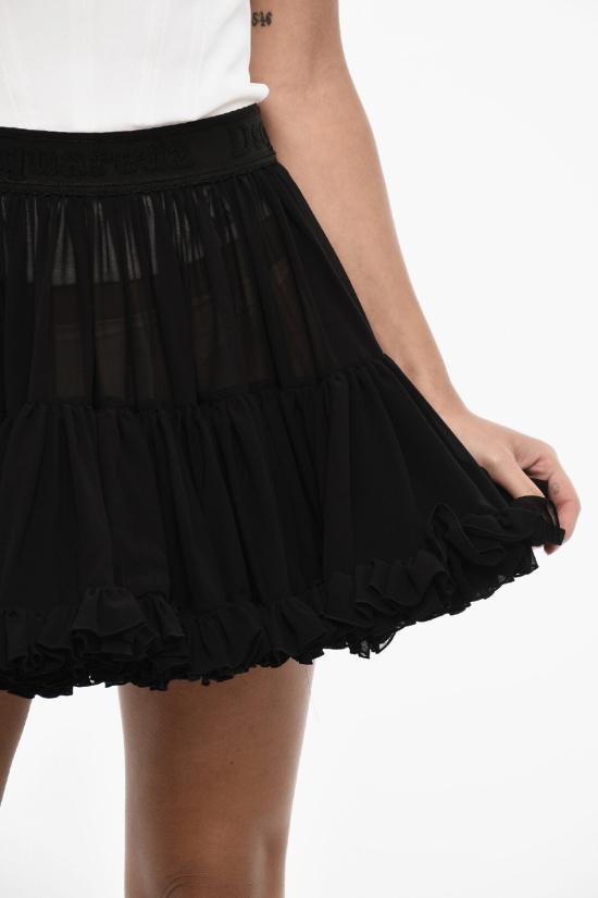  디스퀘어드2 숏 스커트 S75MA0896 S78216 900 Black - DSQUARED2