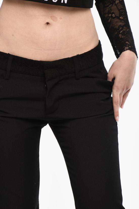  디스퀘어드2 스트레이트 팬츠 S72KA1217 S78136 900 Black - DSQUARED2