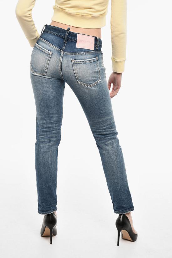  디스퀘어드2 데님 팬츠 S75LB0790 S30663 470 Blue - DSQUARED2