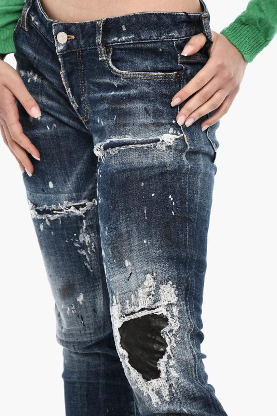  디스퀘어드2 데님 팬츠 S72LB0671 S30872 470 Blue - DSQUARED2