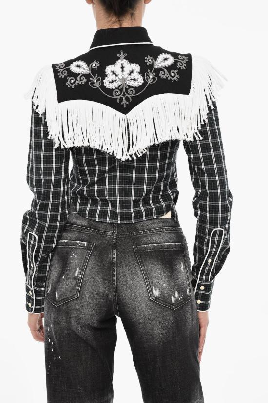  디스퀘어드2 셔츠 S72DL0733 S78363 001F Green - DSQUARED2