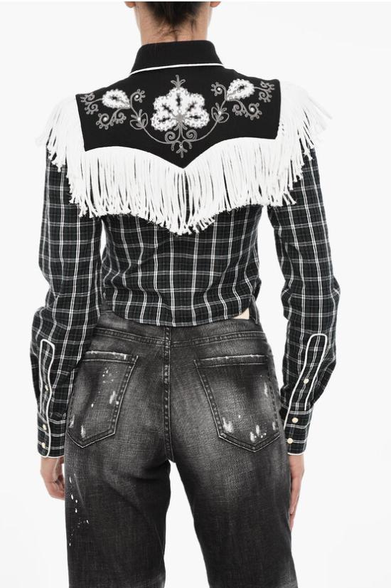  디스퀘어드2 셔츠 S72DL0733 S78363 001F Green - DSQUARED2