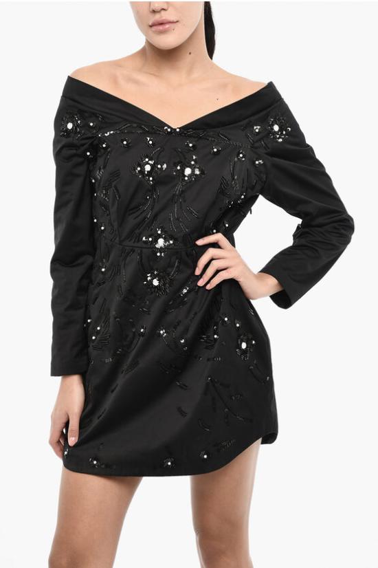  디스퀘어드2 숏 원피스 S75CV0677 S78103 900 Black - DSQUARED2