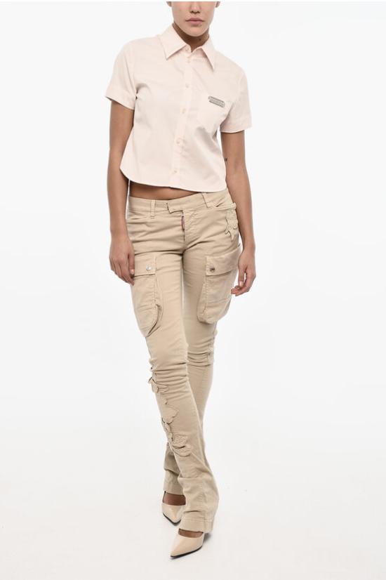  디스퀘어드2 셔츠 S75DL0856 S36275 212 Pink - DSQUARED2