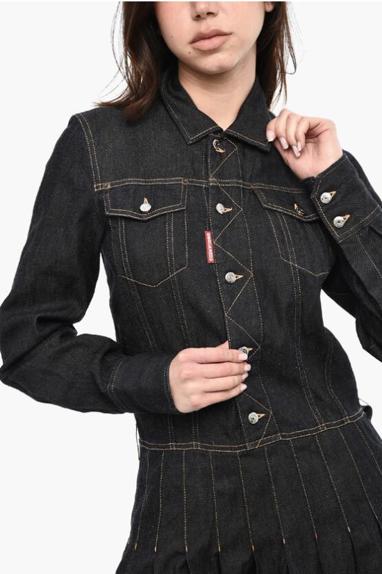 디스퀘어드2 원피스 S72CV0345 S30825 470 Blue - DSQUARED2
