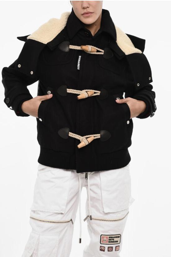  디스퀘어드2 자켓 S75AM0921 S53003 900 Black