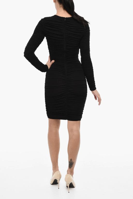  디스퀘어드2 미디 원피스 S72CV0355 S24383 900 Black - DSQUARED2