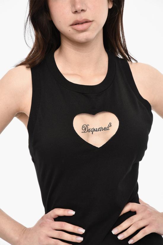  디스퀘어드2 숏 원피스 S75CV0746 S24662 900 Black - DSQUARED2