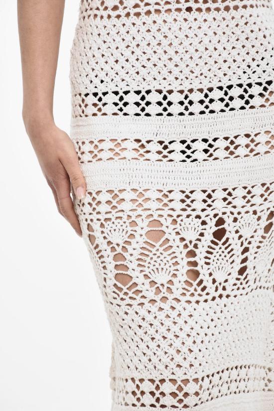  디스퀘어드2 롱 원피스 S72CV0398 S18246 100 White - DSQUARED2