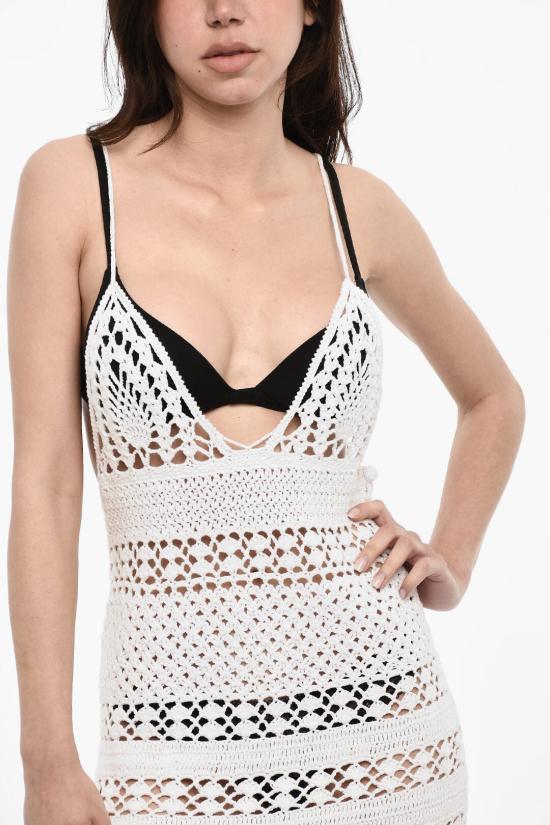  디스퀘어드2 롱 원피스 S72CV0398 S18246 100 White - DSQUARED2