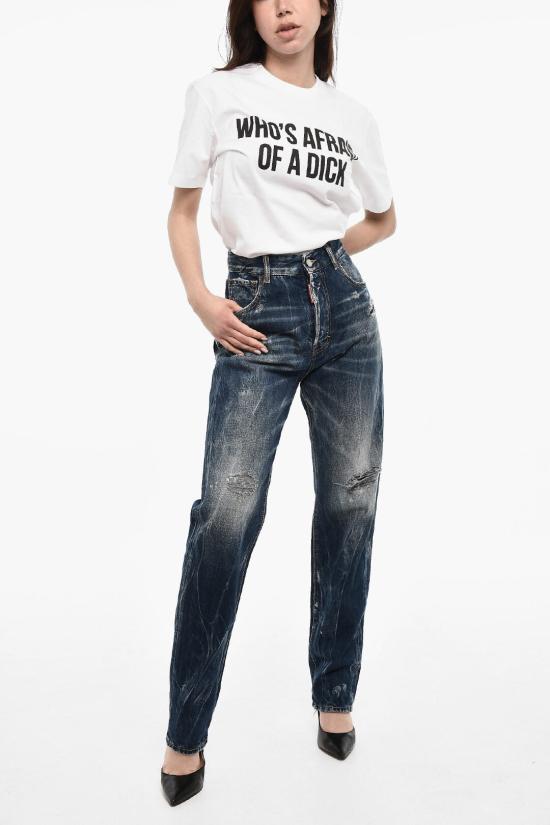  디스퀘어드2 데님 팬츠 S72LB0719 S30891 470 Blue - DSQUARED2