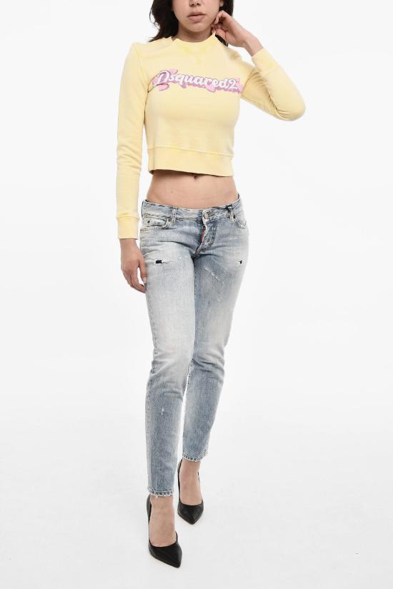  디스퀘어드2 긴팔 티셔츠 S72GU0455 S25539 169 Yellow - DSQUARED2