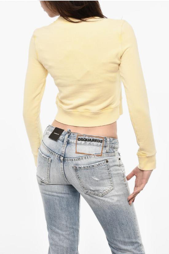  디스퀘어드2 긴팔 티셔츠 S72GU0455 S25539 169 Yellow - DSQUARED2