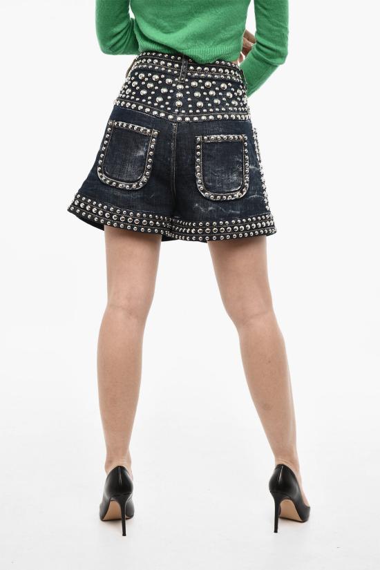  디스퀘어드2 데님 스커트 S75MU0434 S30342 470 Blue - DSQUARED2