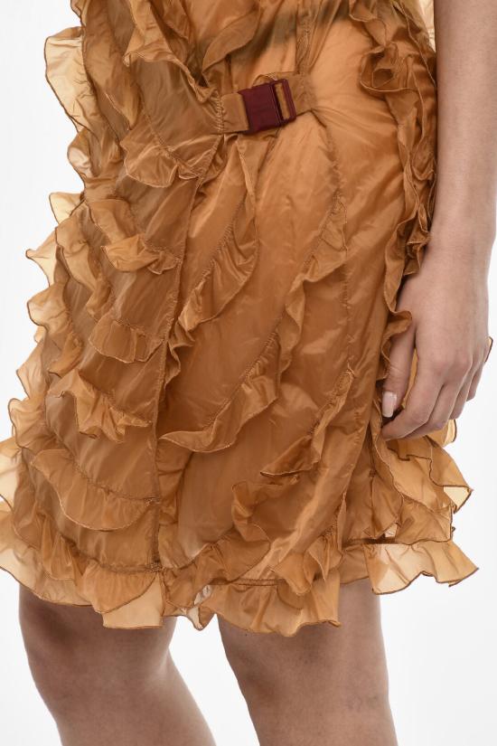  디스퀘어드2 숏 원피스 S72FB0224 S76593 166 Brown - DSQUARED2