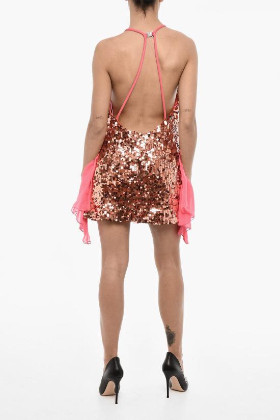  디스퀘어드2 숏 원피스 S75CV0647 S76615 187 Arancio Rosa - DSQUARED2