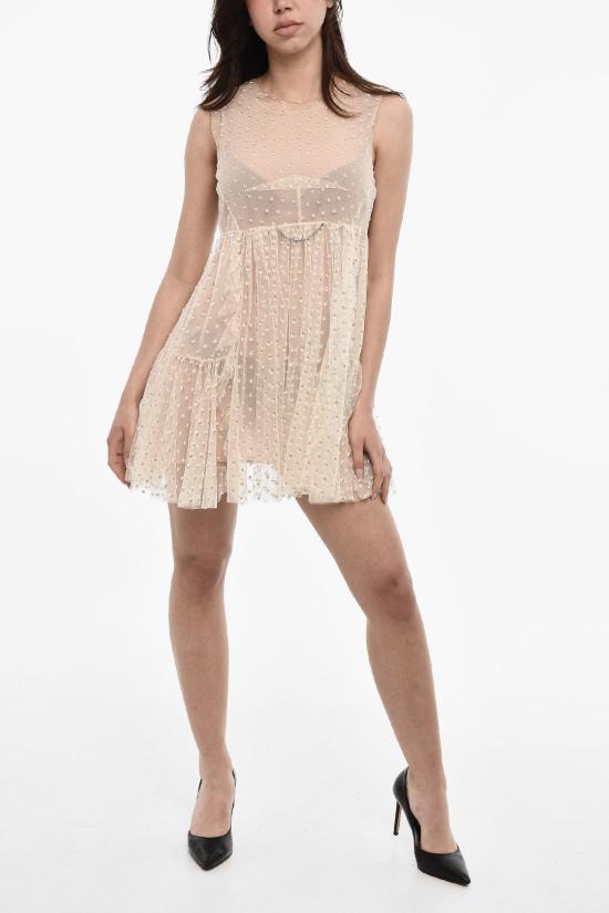  디스퀘어드2 숏 원피스 S75CV0661 S76500 001F