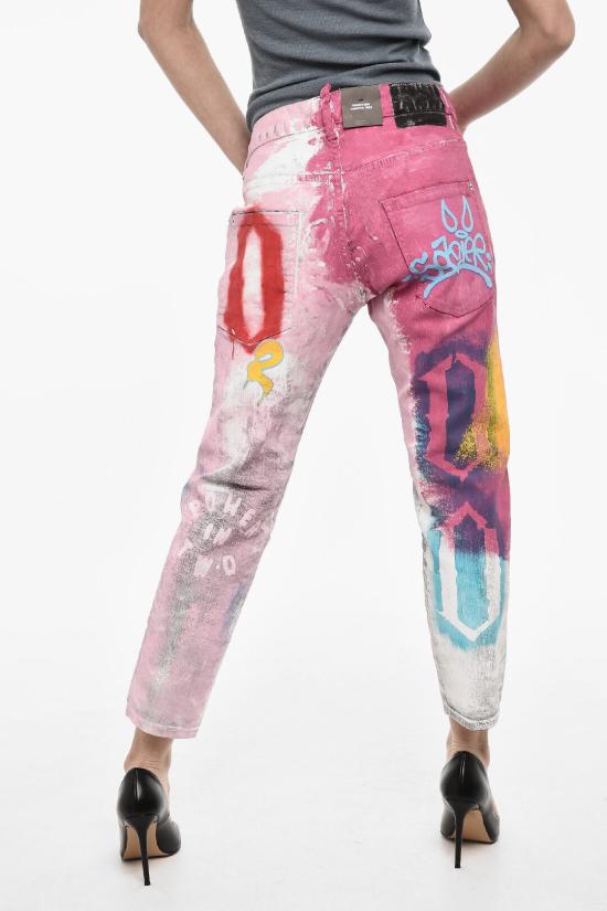  디스퀘어드2 데님 팬츠 S72LB0530 S39781 977 Multicolor - DSQUARED2