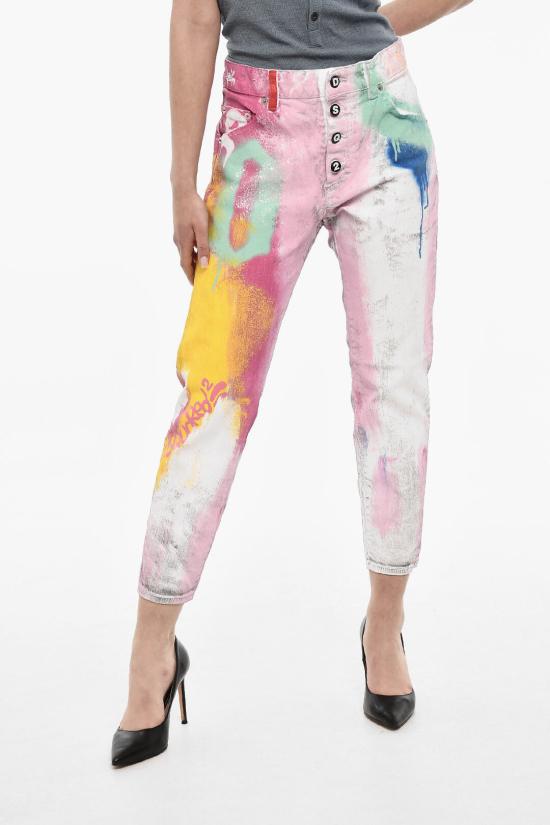  디스퀘어드2 데님 팬츠 S72LB0530 S39781 977 Multicolor