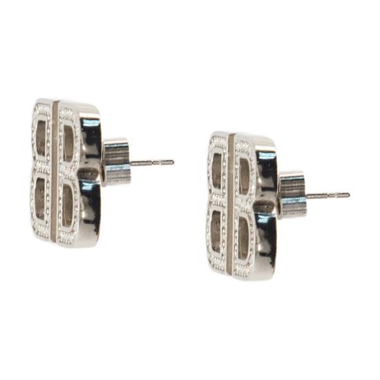 25SS 발렌시아가 이어링 719023 TZ63S 7155 SILVER CRYSTAL silver - BALENCIAGA