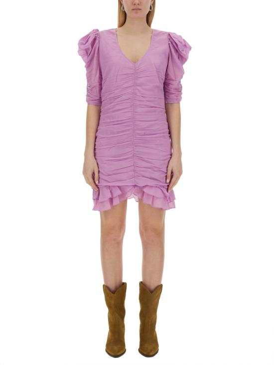  이자벨마랑에뚜왈 숏 원피스 RO0003FA A1J03E86MA PURPLE - ISABEL MARANT ETOILE