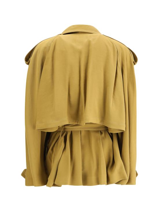 25SS 안다마네 트렌치 코트 T172032ATNV121 MUSTARD BEIGE - ANDAMANE