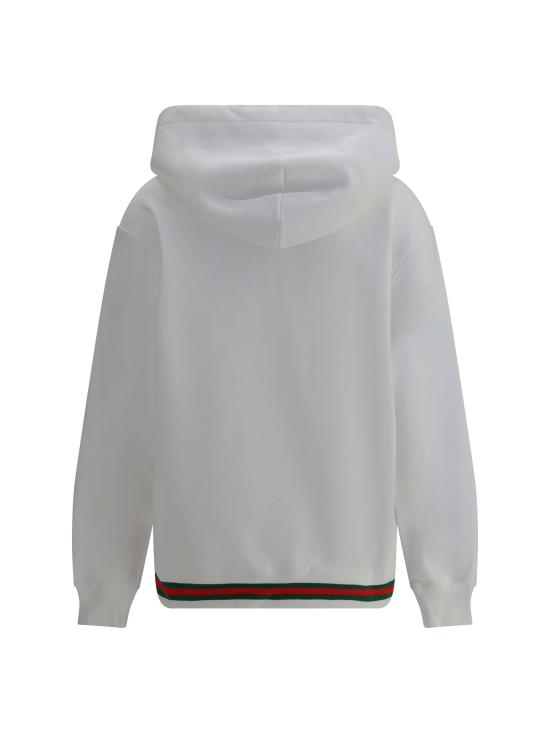 25SS 구찌 후드 티셔츠 810383XJG07 9692 WHITE - GUCCI