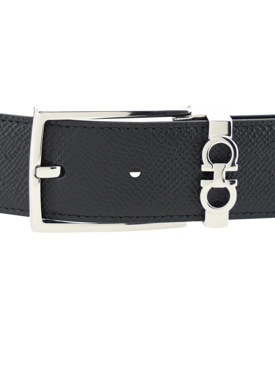 26SS 살바토레 페라가모 가죽 벨트 708206 002 BLACK - SALVATORE FERRAGAMO