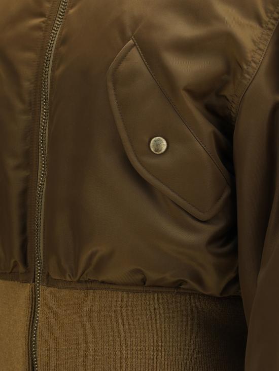 25SS 생로랑 봄버 자켓 829368YZ9BV 3750 BROWN - SAINT LAURENT