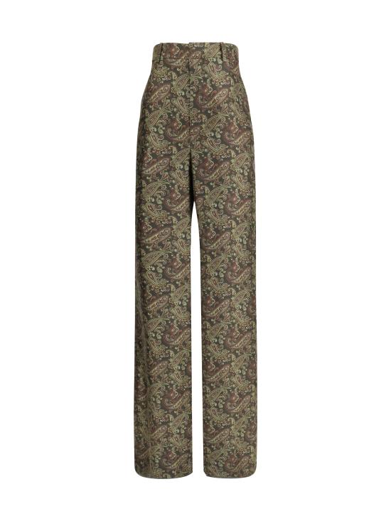 25SS 생로랑 스트레이트 팬츠 820232Y6K90 1355 MULTICOLOUR - SAINT LAURENT