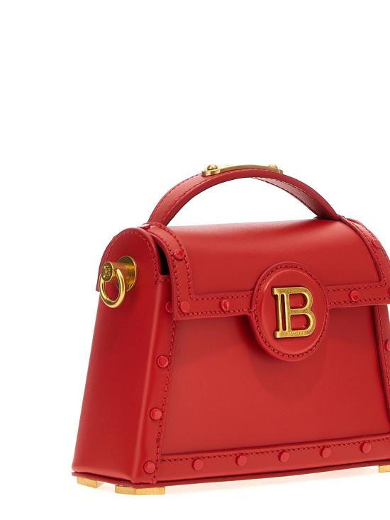 24FW 발망 토트백 DN0DA907LRHA3AC Red - BALMAIN