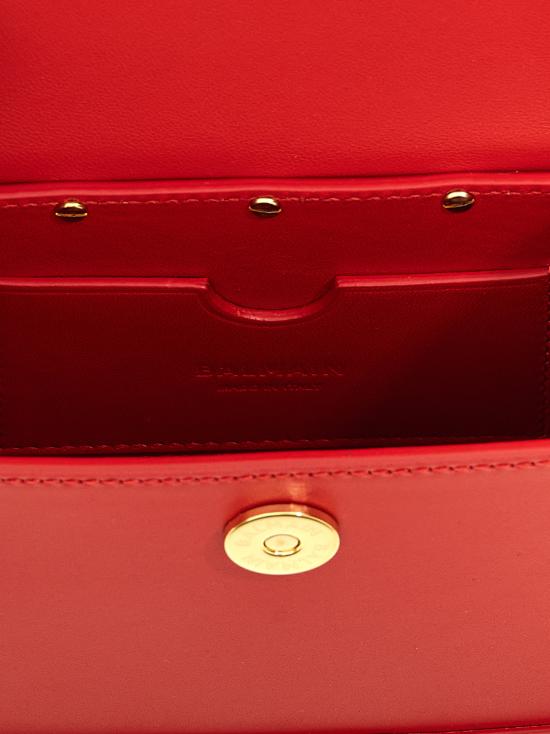 24FW 발망 토트백 DN0DA907LRHA3AC Red - BALMAIN