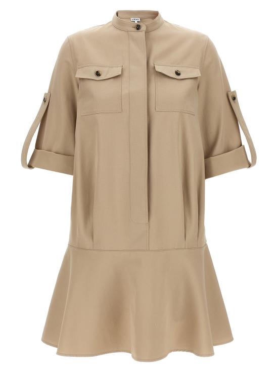 25SS 로에베 숏 원피스 S359Y09XG42140 Beige