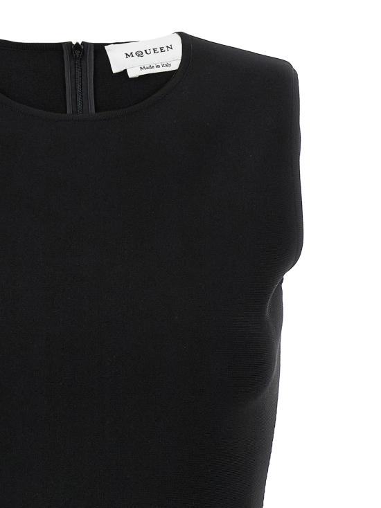 25SS 알렉산더 맥퀸 숏 원피스 833963Q1BD21080 Black - ALEXANDER MCQUEEN