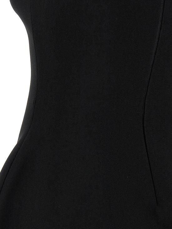 25SS 알렉산더 맥퀸 숏 원피스 833963Q1BD21080 Black - ALEXANDER MCQUEEN