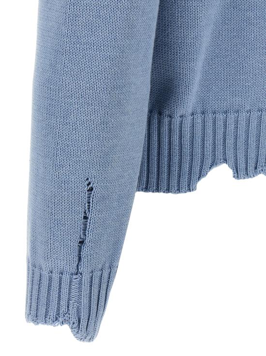 26SS 알렉산더 맥퀸 스웨터 807272Q1BA64331 Light Blue - ALEXANDER MCQUEEN