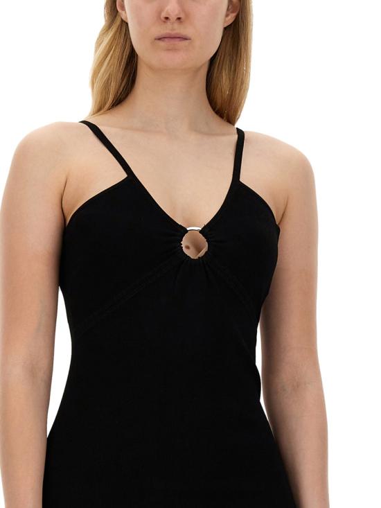  마이클 코어스 미디 원피스 MS4822X33D 001BLACK - MICHAEL KORS