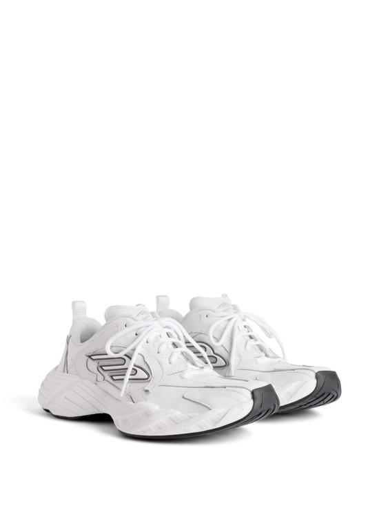  발렌시아가 먼데이 슈 825417 WDTSC 9110 WHITE BLACK GREY - BALENCIAGA