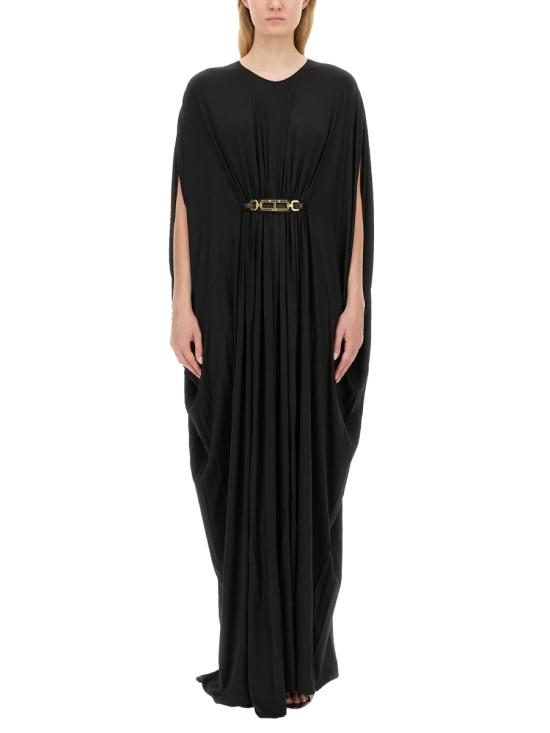 25SS 톰포드 롱 원피스 KFJ015 JEX106LB999 BLACK