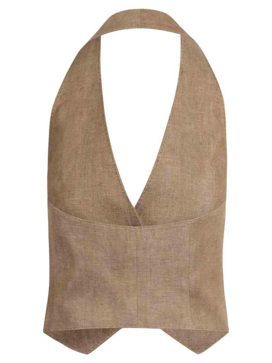  막스마라 베스트 2511151012600000 Beige - MAX MARA