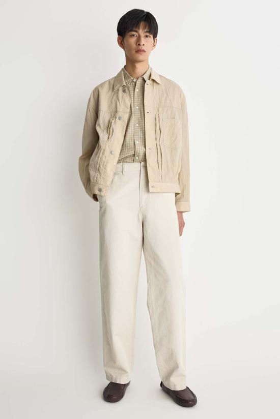  포터리 치노 팬츠 오피서  라이트 베이지 - POTTERY