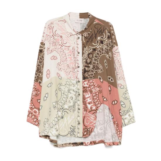 25SS 디 아티코 셔츠 250WCH00015 VVV091PR 021 BROWN NEUTRALS