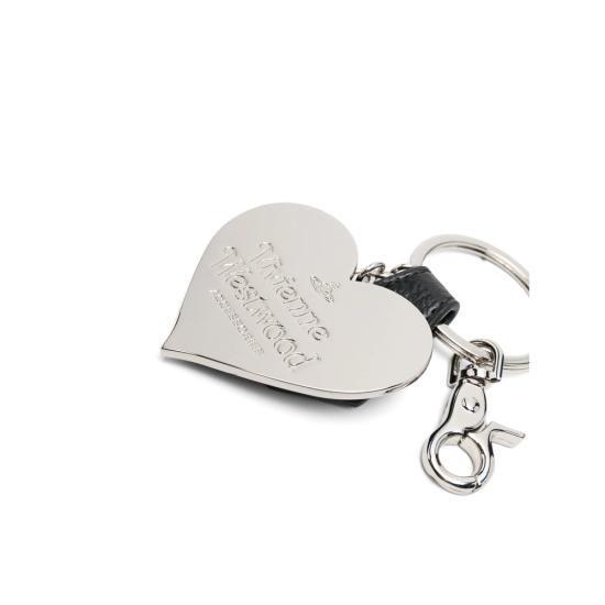 25SS 비비안웨스트우드 키링 8203011WU OM0014 N403 SILVER BLACK - VIVIENNE WESTWOOD