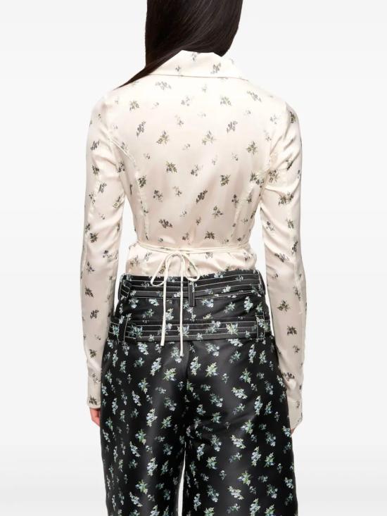 25SS 가니 셔츠 W0394 135 White - GANNI