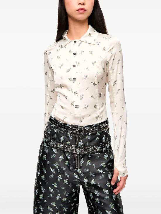 25SS 가니 셔츠 W0394 135 White - GANNI