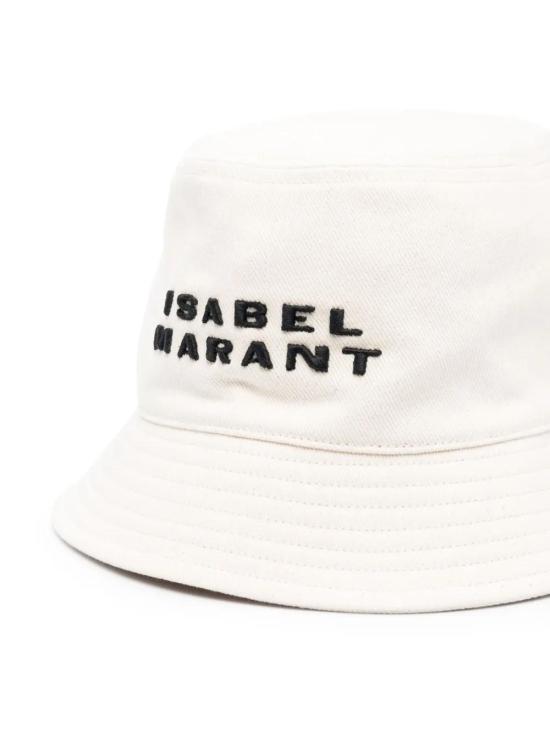 25SS 이자벨마랑 HALEY 헤일리 로고 버킷햇 CU001XFAA2C08A ECBK ECRU BLACK - ISABEL MARANT