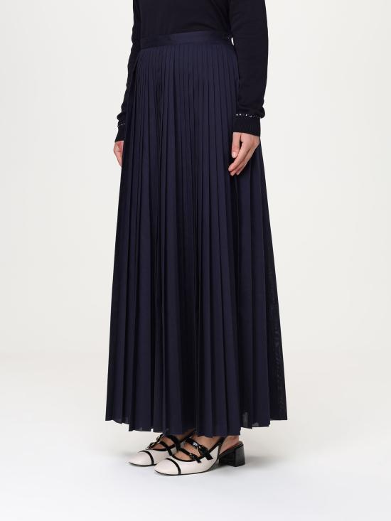 25SS 파비아나 필리피 스커트 GND275F844L376 5146 blu notte - FABIANA FILIPPI