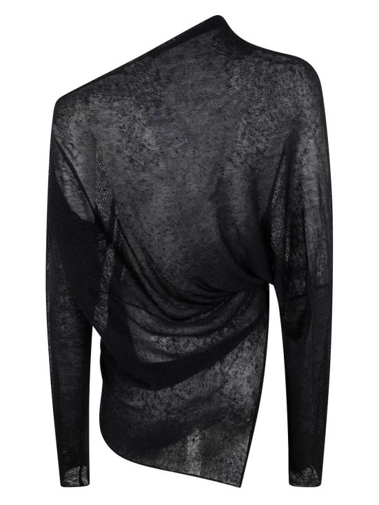 25SS 파로쉬 스웨터 D540873 BABYLON 013 BLACK - PAROSH