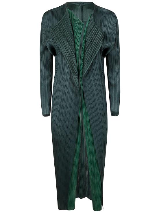 25SS 플리츠플리즈 가디건 PP56JA432 62 GREEN - PLEATS PLEASE